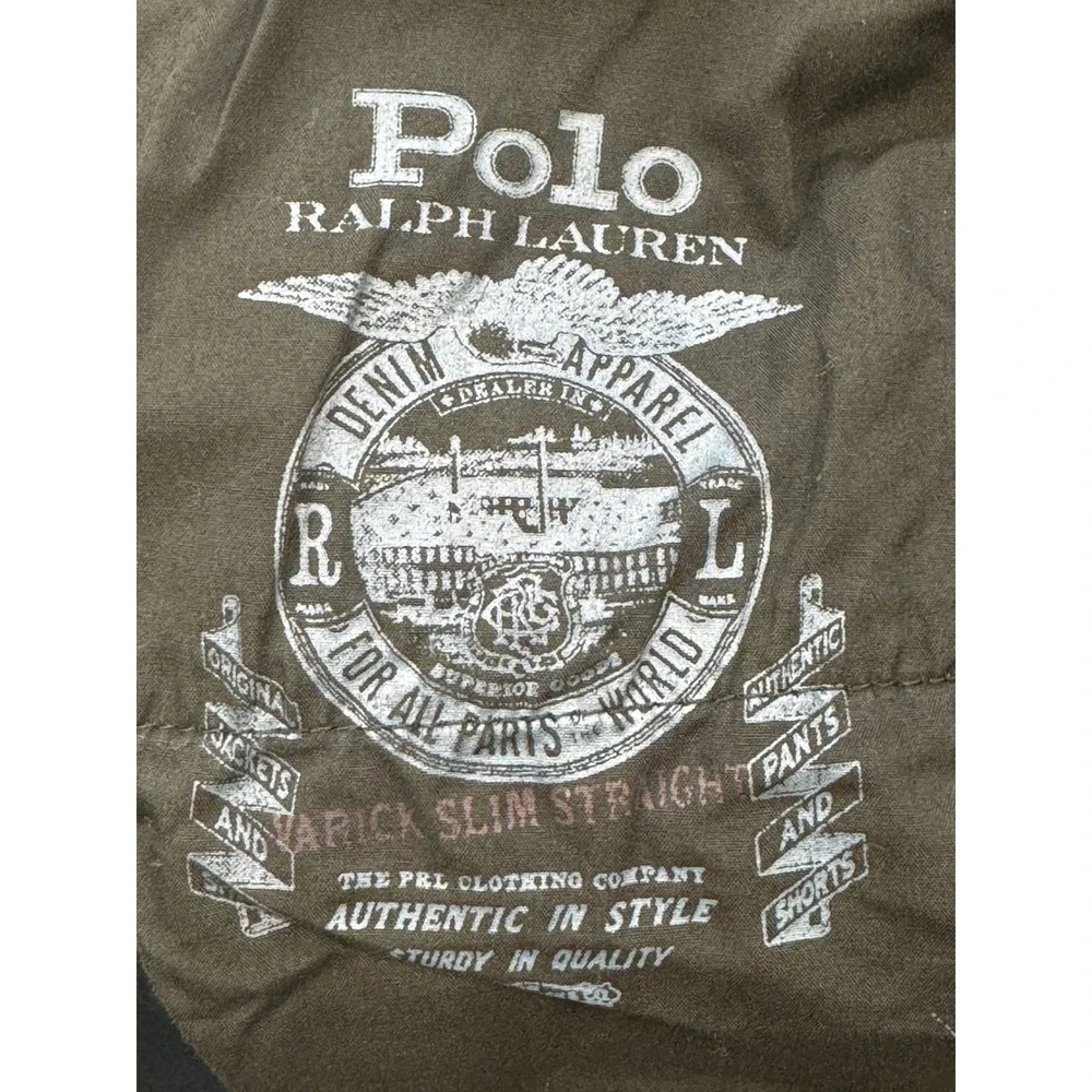 Polo Ralph Lauren Mens Varick Slim Straight Jeans 35/30 Meas: 36x24.5 (READ)